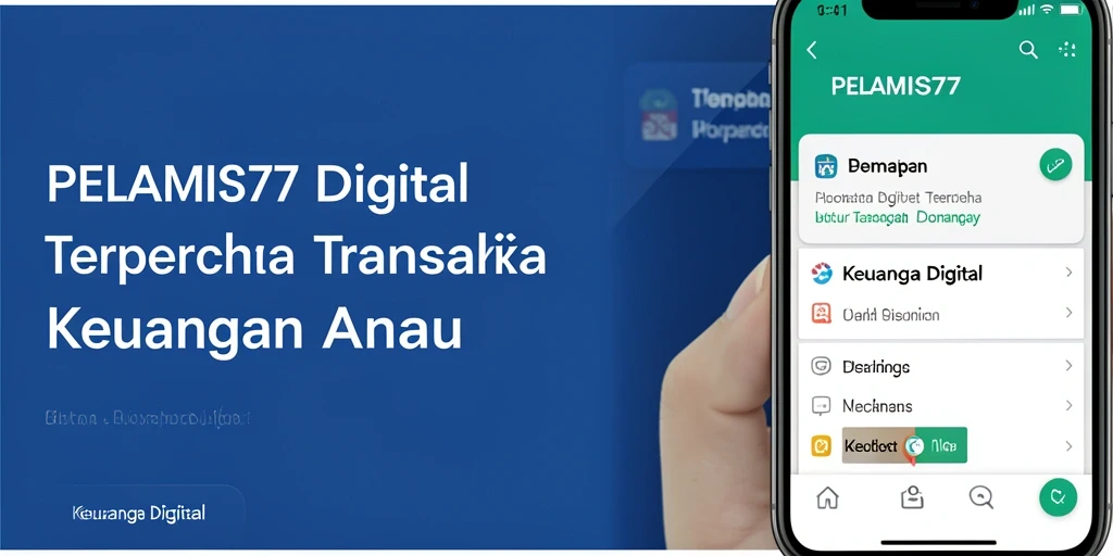 Tampilan antarmuka PELAMIS77 yang modern dan mudah digunakan.